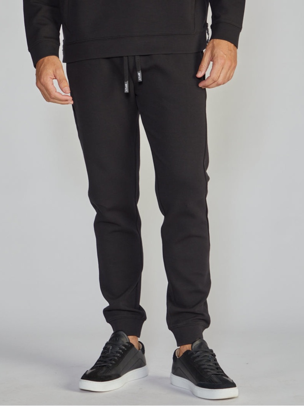 BYLT Basics Black Joggers with Drawstring